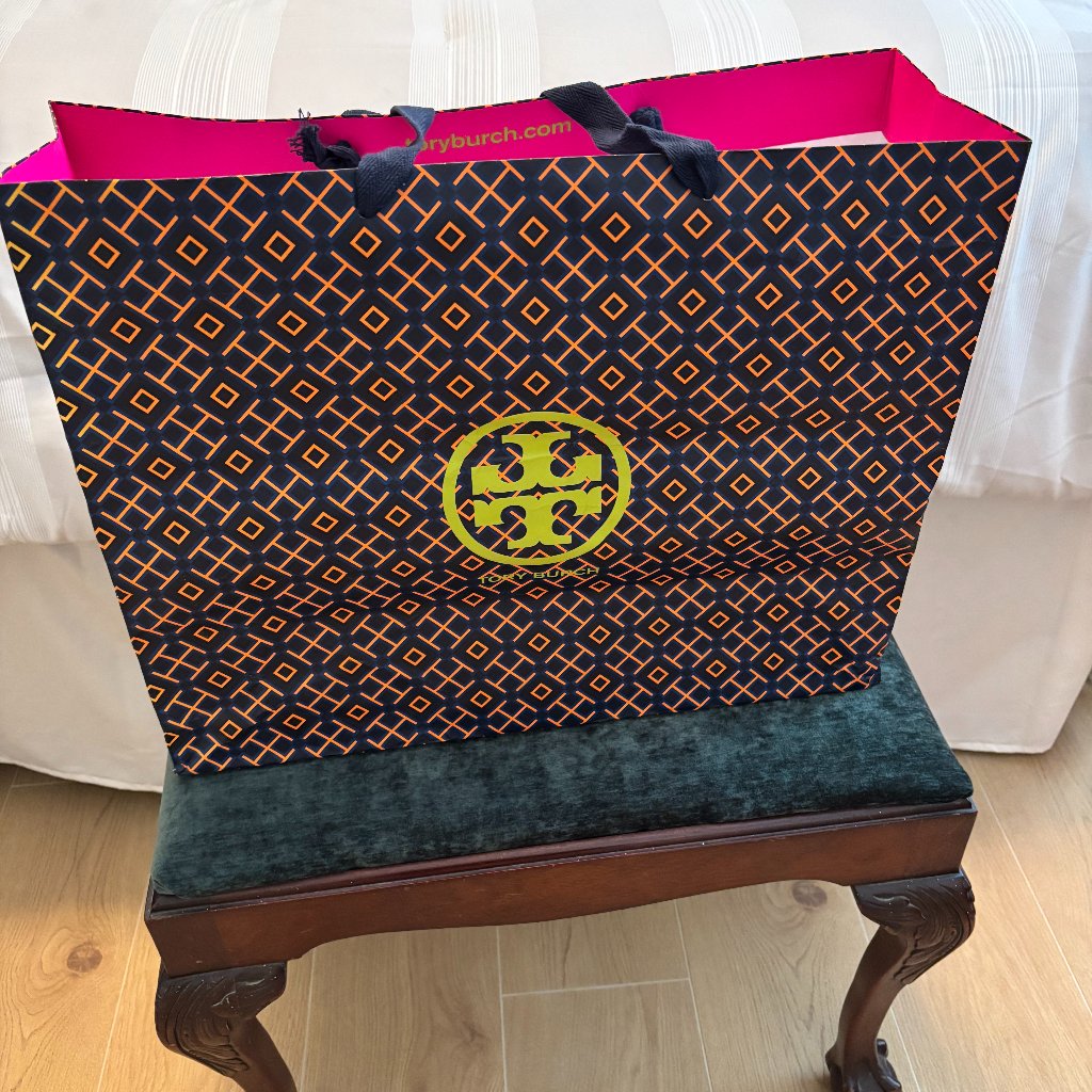 Tory Burch Large Authentic Shopping Bag